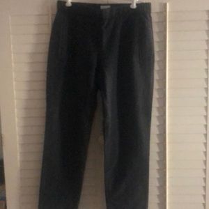 Wool ankle pants